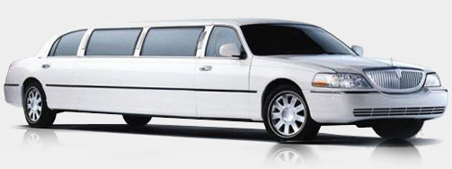 White Stretch Limousine